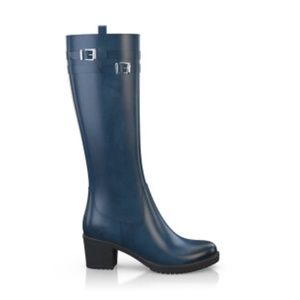 BREN MAROE Designer Women Elegant Blue Boot